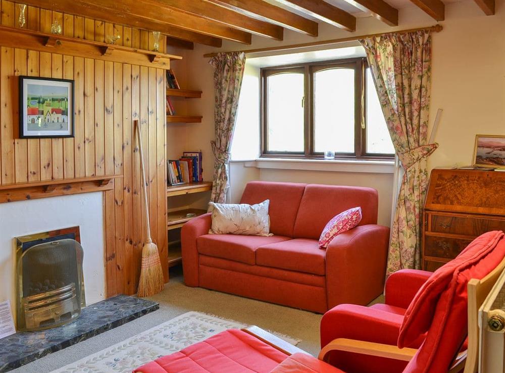 Cosy and comfortable living room at Y Bwthyn in Llandygai, near Bangor, Gwynedd