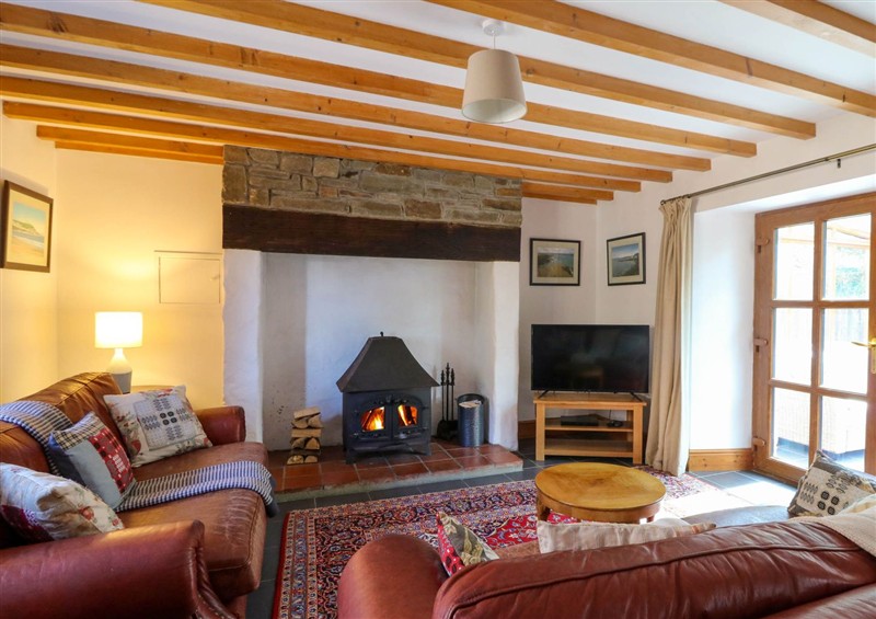 Inside Y Bwthyn at Y Bwthyn, Llangrannog