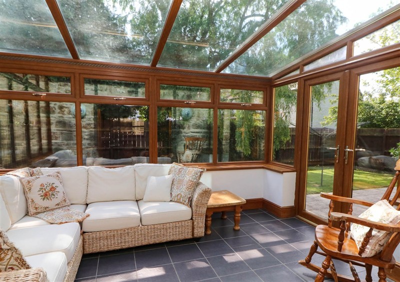 Relax in the living area at Y Bwthyn, Llangrannog