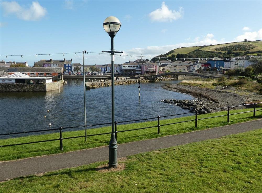 Lovely local harbour at Aberaeron at Y Bwthyn in Talgarreg, near New Quay, Cardigan/Ceredigion, Dyfed