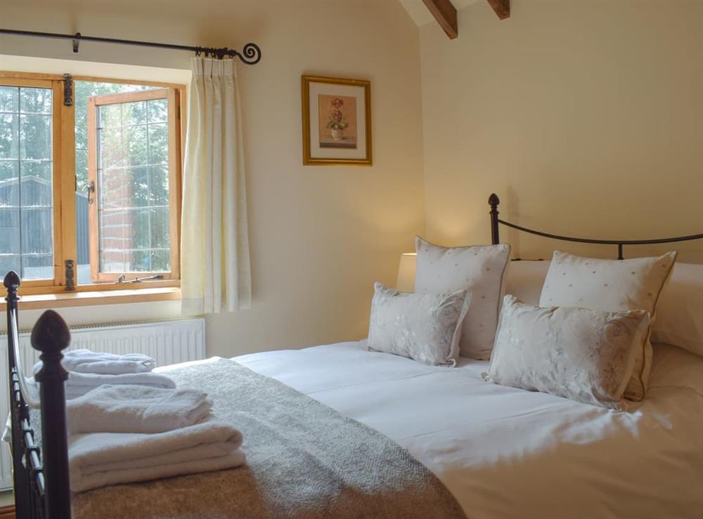 Double bedroom at Y Bwthyn in Tregynon, Powys