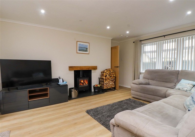 Enjoy the living room at Y Byngalo, Trearddur Bay