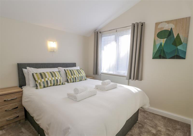 One of the 3 bedrooms at Y Caban, Cemaes Bay