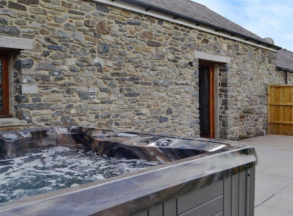 Hot tub (photo 3) at Y Caffi in Blaenpennal, near Aberystwyth, Dyfed