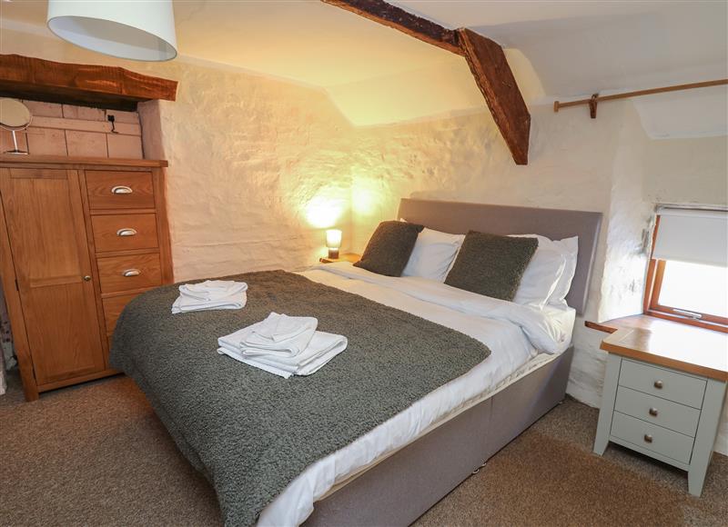 One of the bedrooms at Y Cartws, Cwmiar near Llanybydder