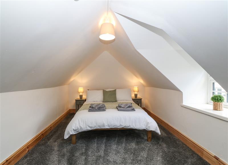 One of the bedrooms at Y Cigydd, Cerrigydrudion