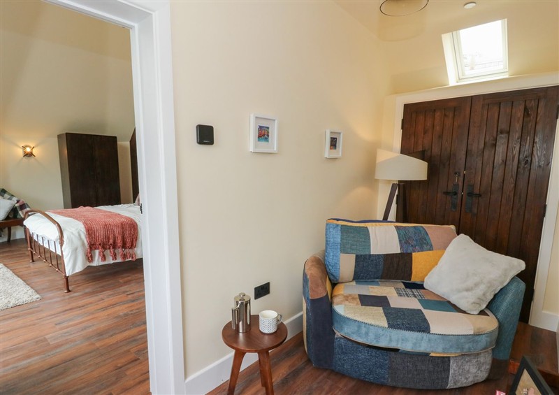 This is a bedroom at Y Cwlwm - The Celtic Knot, Near Lampeter