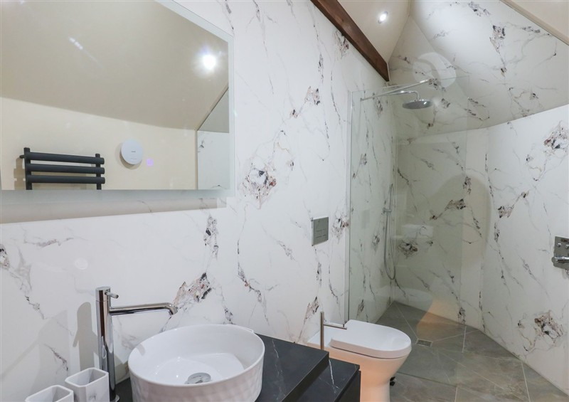 This is the bathroom at Y Cwlwm - The Celtic Knot, Near Lampeter