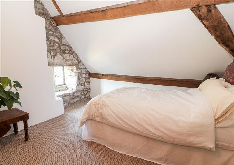 One of the 4 bedrooms at Y Fferm, Pontblyddyn