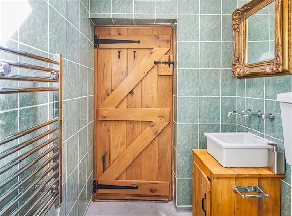 Bathroom at Y Golchdy in Llangadog , Carmarthenshire, Dyfed