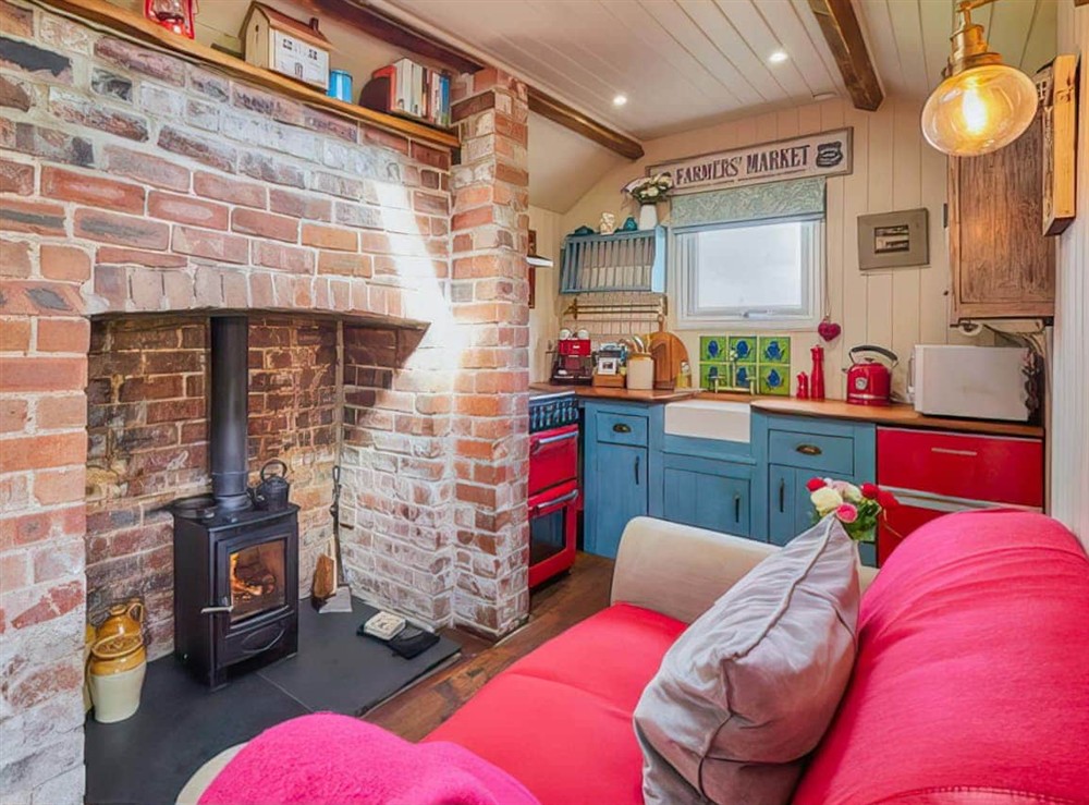 Living area at Y Golchdy in Llangadog , Carmarthenshire, Dyfed