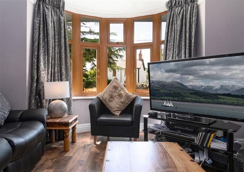 Relax in the living area at Y Gorlan, Rowen near Conwy