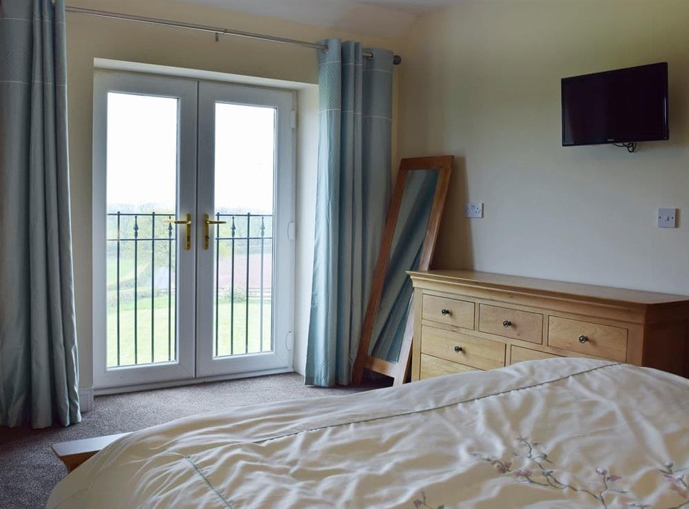 Comfortable double bedroom (photo 2) at Y Hendy Llaeth in Red Roses, near Whitland, Dyfed