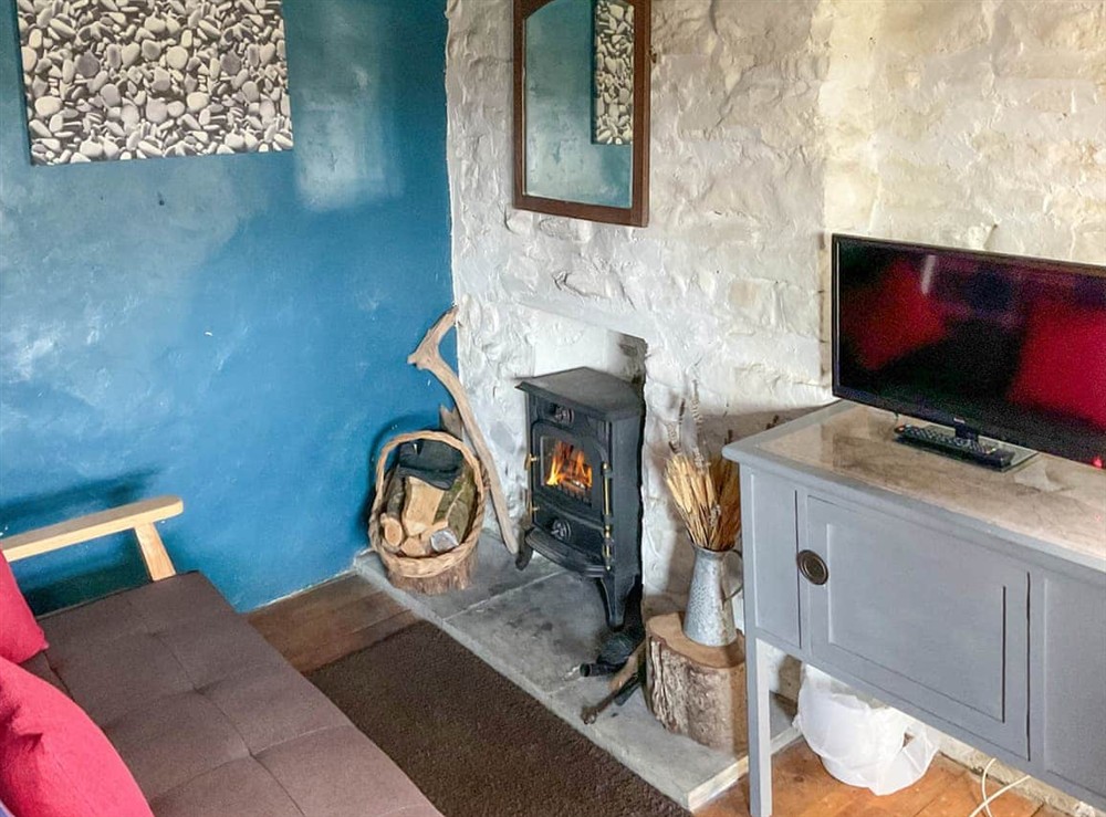 Living area at Y Smithy in Llanybydder, Dyfed