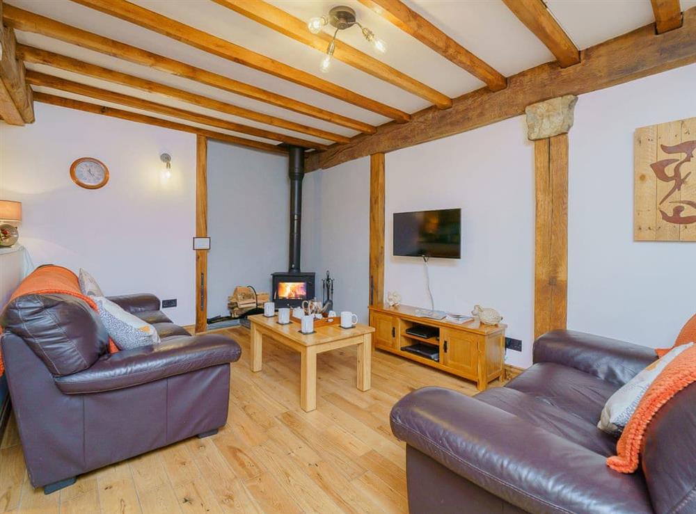Living room at Y Stabl in Dolgellau, Gwynedd