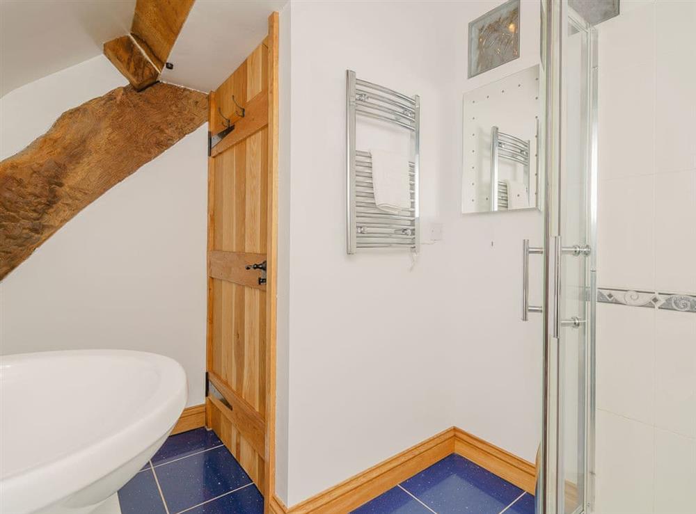 Shower room at Y Stabl in Dolgellau, Gwynedd