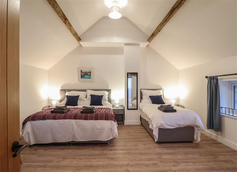 One of the 2 bedrooms at Y Stabl, Glasfryn near Cerrigydrudion