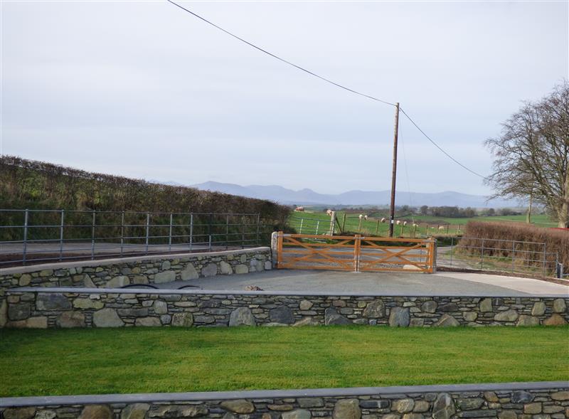 Outside at Y Stabl, Glasfryn near Cerrigydrudion