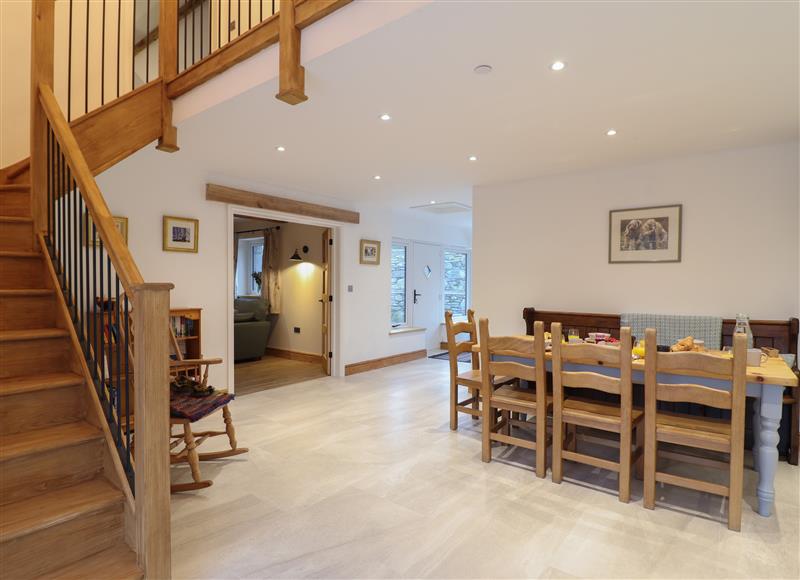The living area at Y Stabl, Glasfryn near Cerrigydrudion