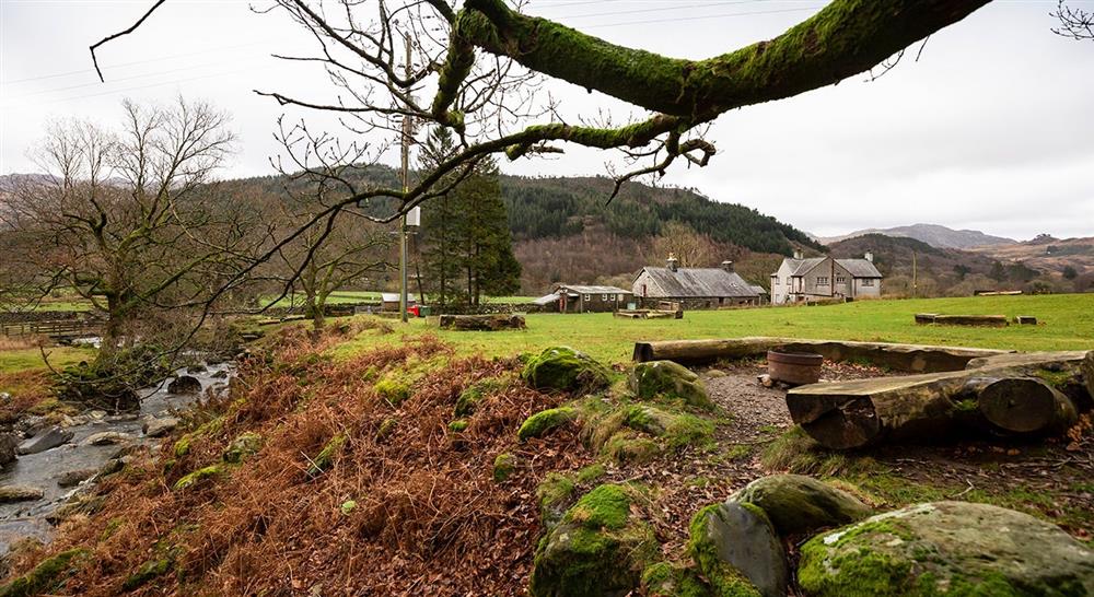 The surrounding countryside near Y Wenallt, Gwynedd  at Y Wenallt in Beddgelert, North Wales