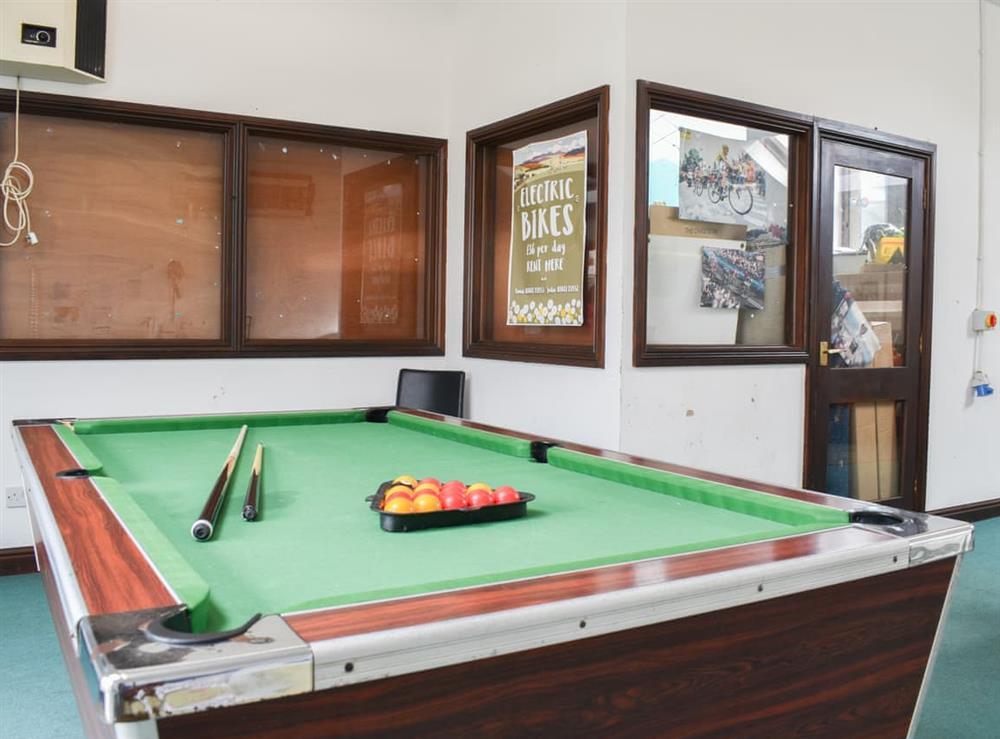 Games room at Yan Cottage in Broughton Beck, Cumbria