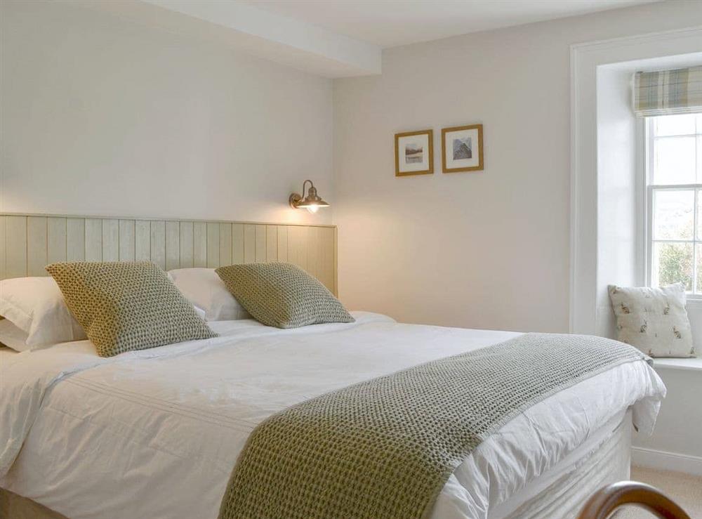 Comfortable double bedroom at Yan Yak in Cockermouth, Cumbria