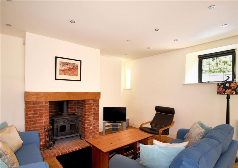 The living room at Yard Cottage, Lyme Regis