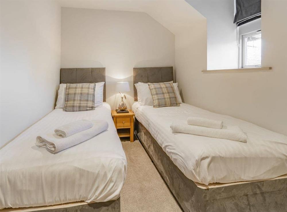 Twin bedroom at Yard End House in Killerby, Cayton, Nr Scarborough, North Yorkshire., Great Britain