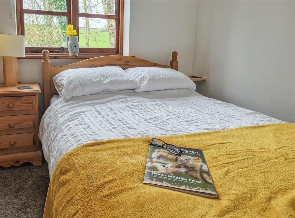 Double bedroom at Yarde Orchard in Peters Marland, near Great Torrington, Devon