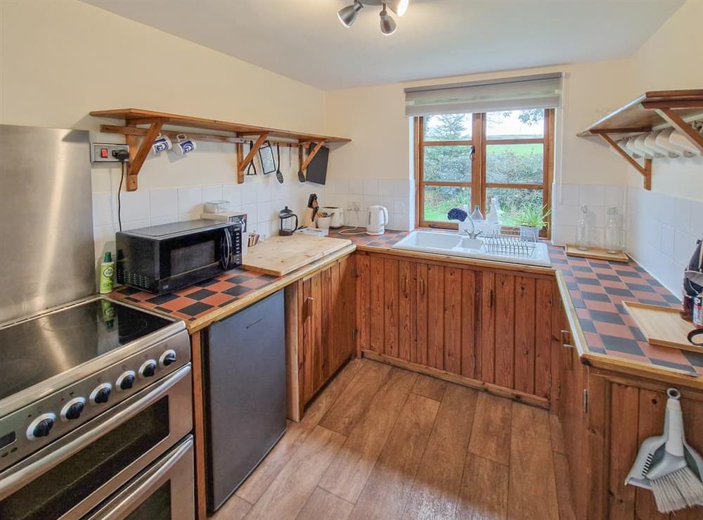 Kitchen at Yarde Orchard in Peters Marland, near Great Torrington, Devon
