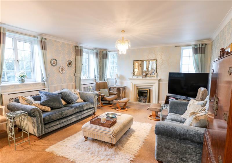 This is the living room at Yardley Manor, Scarborough