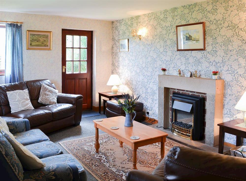 Cosy living room at Yarker Lane Cottage in Mickleton, near Barnard Castle, Durham