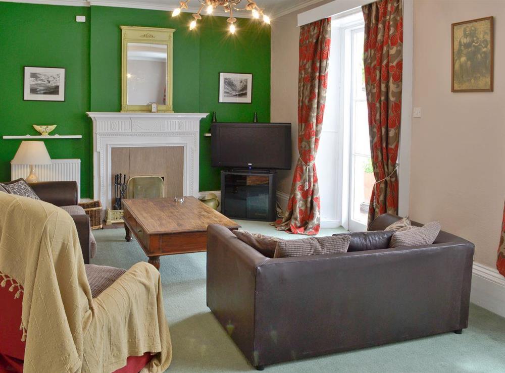 Charming living room at Yawl House in Uplyme, near Lyme Regis, Devon
