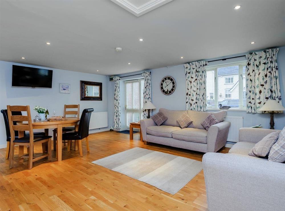 Spacious yet cosy living area at Coachmans Cottage, 