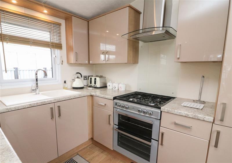 This is the kitchen at Yealands 27, South Lakeland Leisure Village near Carnforth
