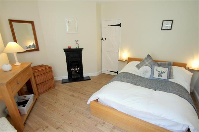 Double bedroom at Yearnor Moor Lodge, Near Porlock