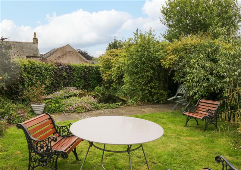 The garden at Yeat Stoup Cottage, Little Broughton