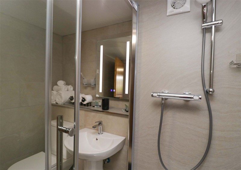 This is the bathroom at Yeat Stoup Cottage, Little Broughton