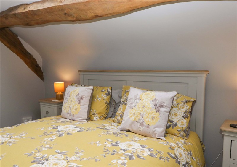 This is the bedroom at Yeat Stoup Cottage, Little Broughton
