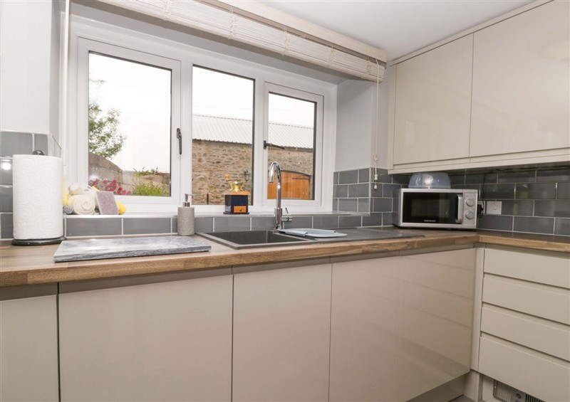 This is the kitchen at Yeat Stoup Cottage, Little Broughton