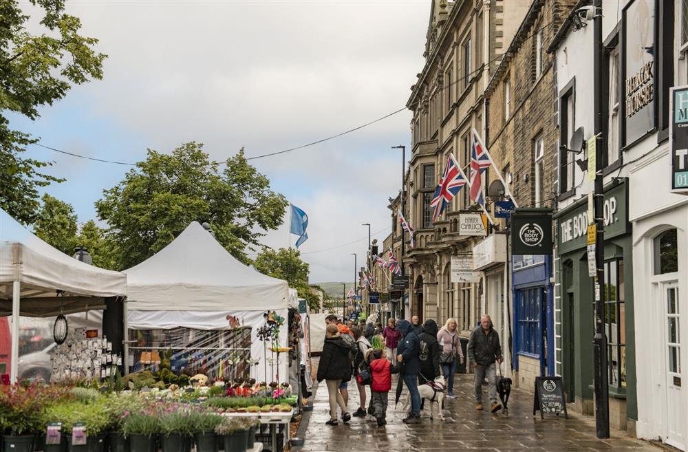 The streets of Skipton are filled with many cafes and independent shops