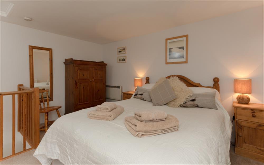 The double bedroom  at Yeomans Cottage in Salcombe