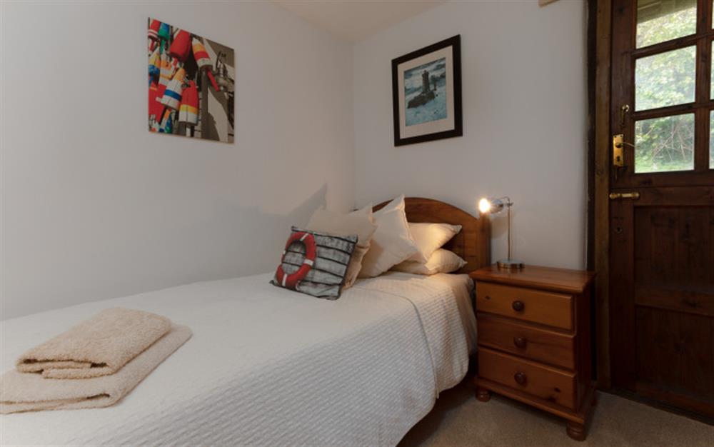 The single bedroom  at Yeomans Cottage in Salcombe