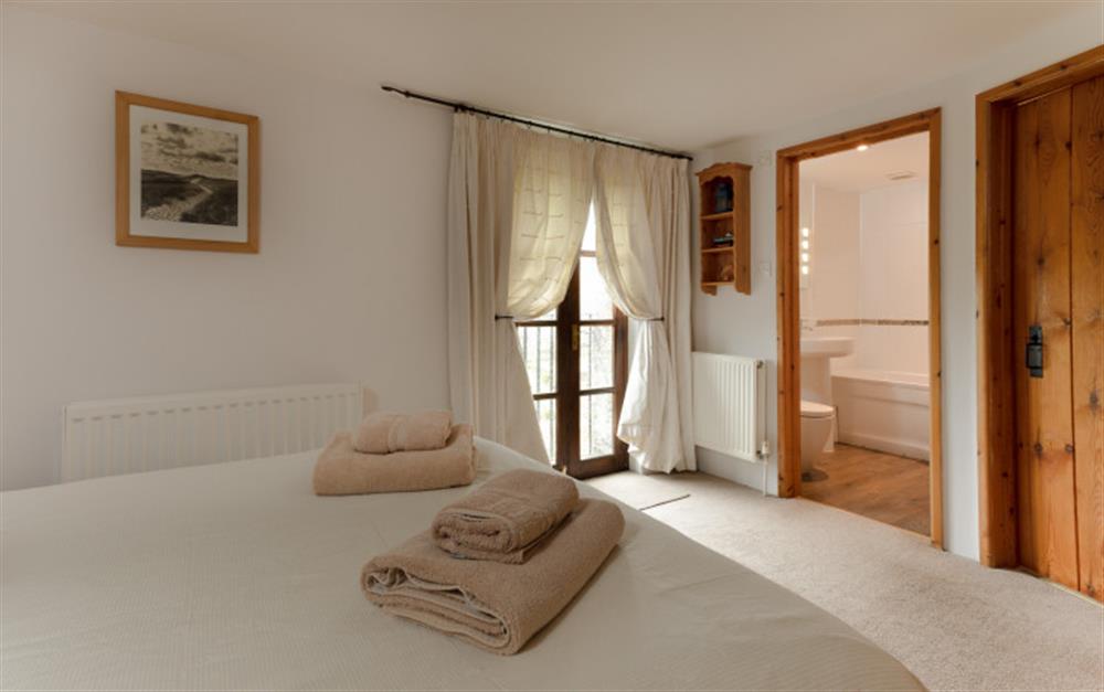 This is a bedroom at Yeomans Cottage in Salcombe