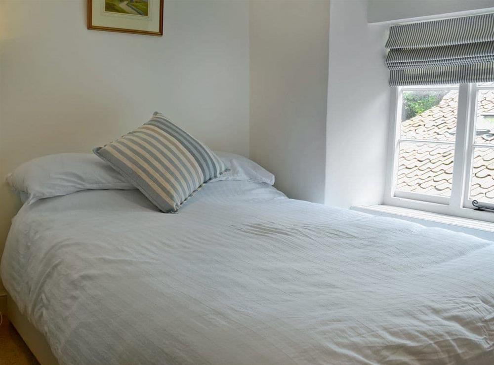 Comfortable double bedroom at Yeomans Cottage in Wells, Somerset