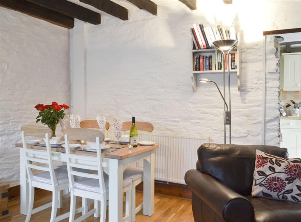 Dining Area at Yet Farm Cottage in Cenarth, Dyfed., Great Britain