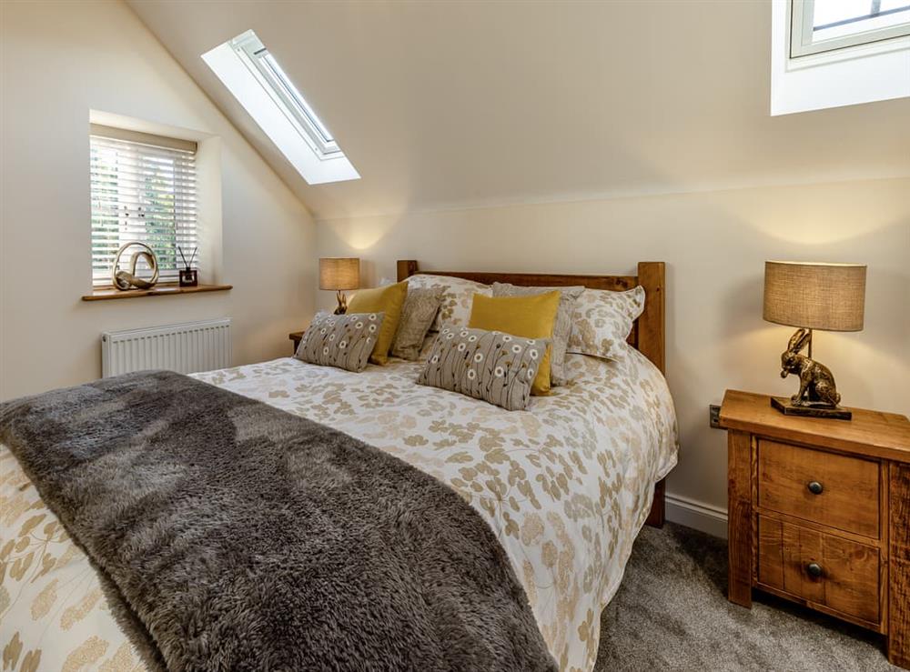 Double bedroom at Yew Tree Barn in Chesterfield, Clwyd