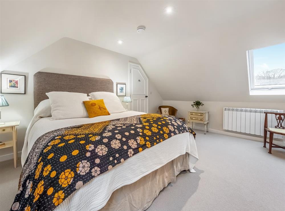 Double bedroom at Yew Tree Barn in Higham, Suffolk