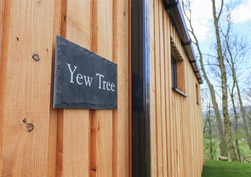 Outside at Yew Tree Cabin, Ullswater