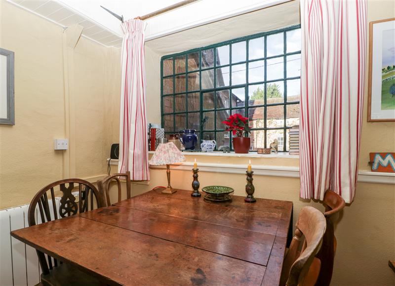 Dining room at Yew Tree Cottage, Docklow near Leominster